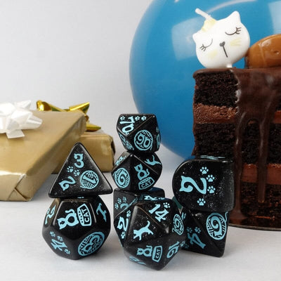 Q WORKSHOP 20 years: Cats Dice Set