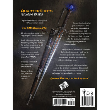 QuarterShots RPG: Roads & Ruins