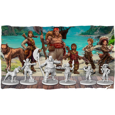 Skull Tales: Pirates! components