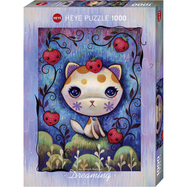 Strawberry Kitty 1000 piece jigsaw puzzle - box packaging