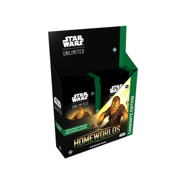 Star Wars: Unlimited - Homeworlds Carbonite Booster Display (12 Packs) (PRE-ORDER)