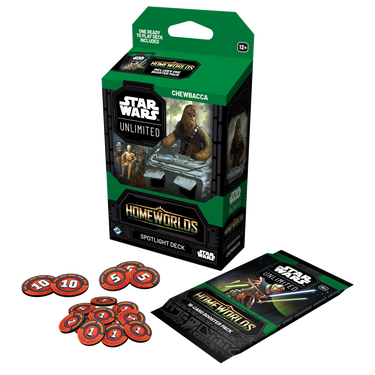 Star Wars: Unlimited - Homeworlds Spotlight Deck (Chewbacca) - contents