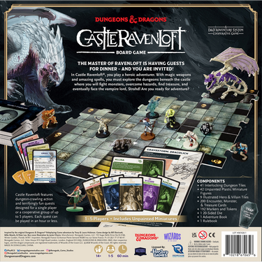 Castle Ravenloft box back