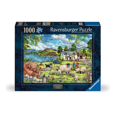 Country Farm jigsaw puzzle box