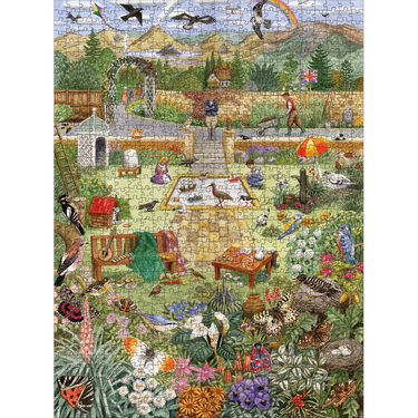 Gale Pitt: Alphabet Garden – puzzle artwork