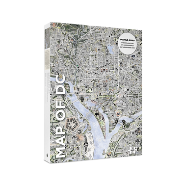 Gareth Fuller: Map of DC and The Declaration of Independence – box