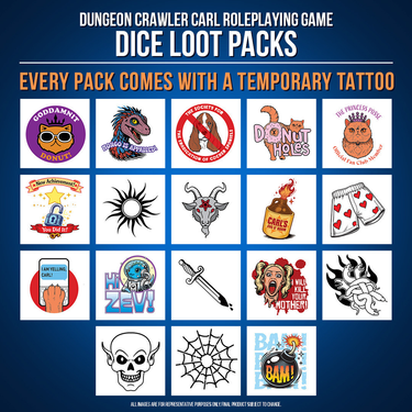 DCC Loot Packs tattoos