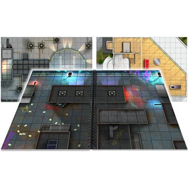 Cyberpunk RED battle map detail