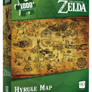 The Legend of Zelda: Hyrule Map