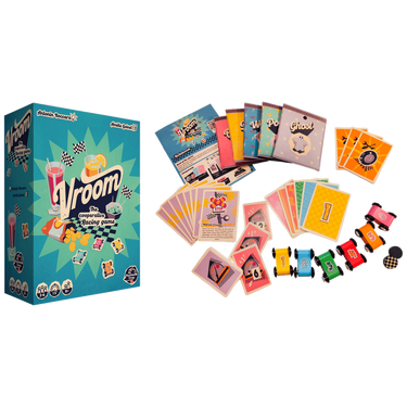 Vroom - box and card contents