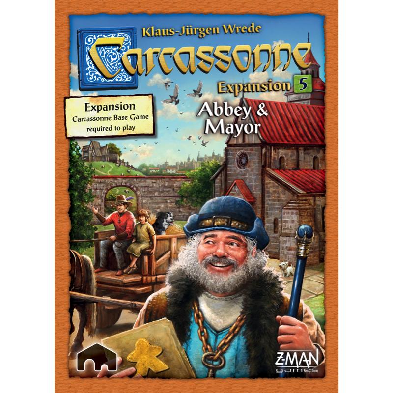 Carcassonne: Expansion 5 - Abbey & Mayor - Thirsty Meeples