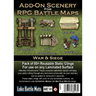 Add-On Scenery for RPG Battle Mats: War & Siege - Thirsty Meeples