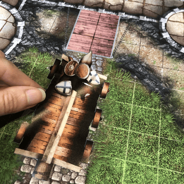 Add-On Scenery for RPG Battle Mats: War & Siege - Thirsty Meeples