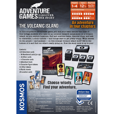 Adventure Games: The Volcanic Island - Thirsty Meeples