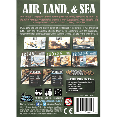 Air, Land & Sea (Revised Edition) - Thirsty Meeples
