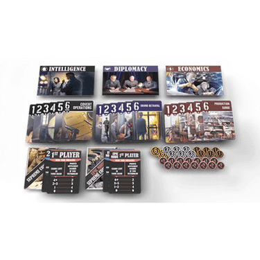 Air, Land, and Sea: Spies, Lies & Supplies - Thirsty Meeples