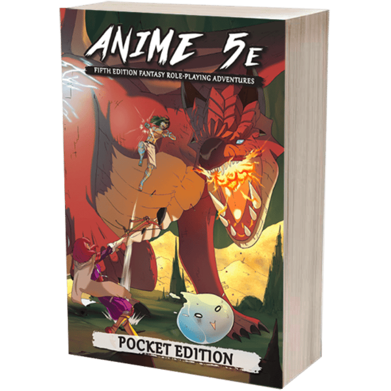Anime 5E RPG: Core Rules – Pocket Edition