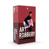 Family game Art Robbery by Helvetiq, featuring colorful art-themed game pieces and a game board for strategic fun.
