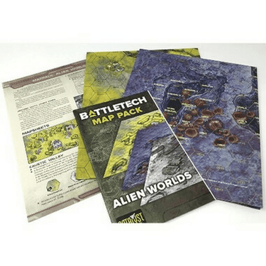 BattleTech: MapPack Alien Worlds - Thirsty Meeples