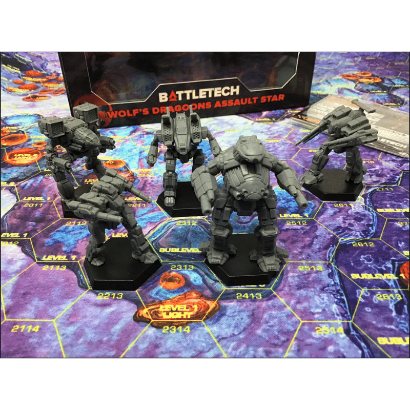 BattleTech: Wolf's Dragoons Assault Star