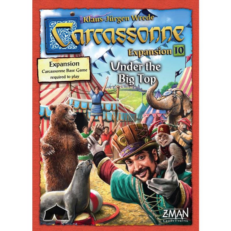Carcassonne: Expansion 10 – Under the Big Top - Thirsty Meeples