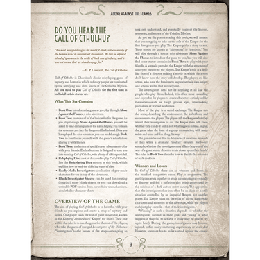Call of Cthulhu RPG: Starter Set - Thirsty Meeples