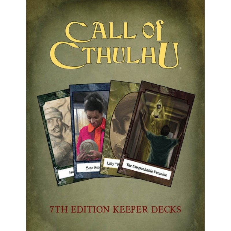 Call of Cthulhu RPG: Keeper Decks