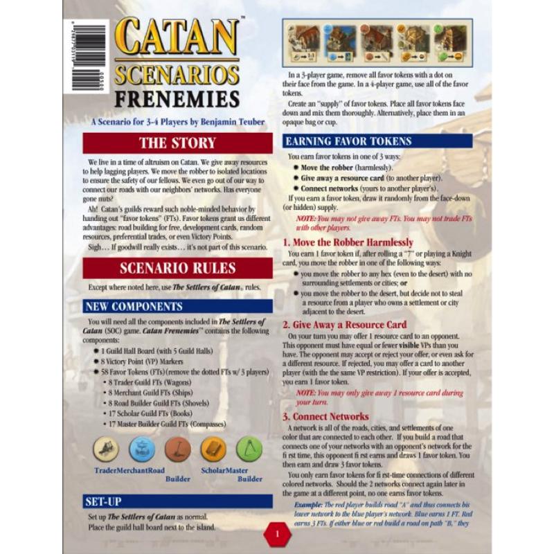 Catan Scenarios: Frenemies