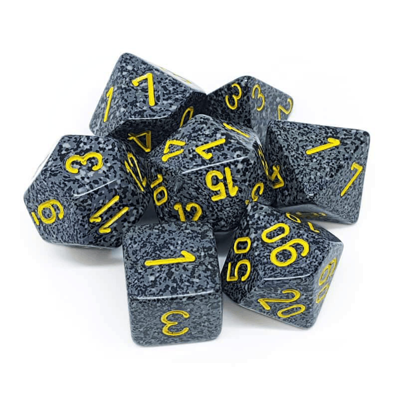 Chessex: Speckled 7 Polyhedral Dice Set - Urban Camo