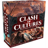 Clash of Cultures: Monumental Edition strategy game box by WizKids featuring ancient civilization artwork and game components.
