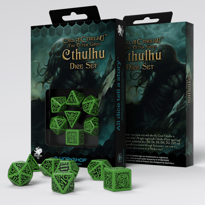 Call of Cthulhu RPG: The Outer Gods Dice Set