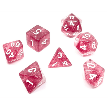 Confetti Dice Set: Dark Purple - Thirsty Meeples