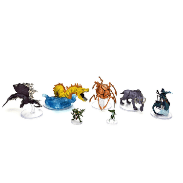 WizKids Critical Role: Monsters of Wildemount Box Set 2 for tabletop RPG, showing monster illustrations and box design.