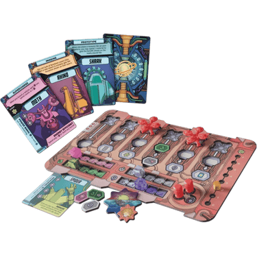 Image of Cryo strategy game box by Z-Man Games, featuring colorful alien planets and futuristic spacecraft artwork.