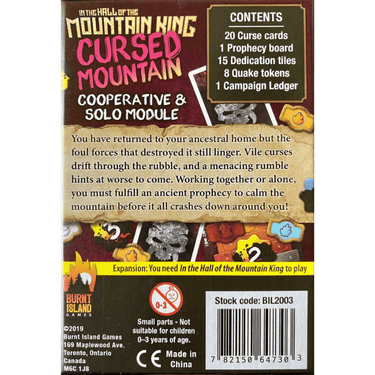 In the Hall of the Mountain King: Cursed Mountain