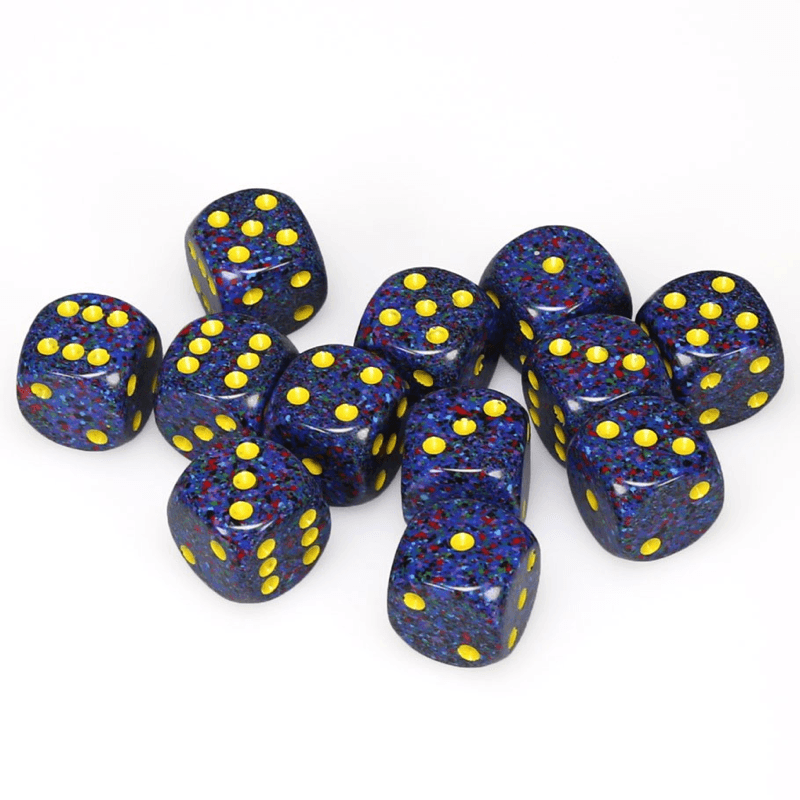 Chessex: Speckled D6 16mm Dice Set - Twilight