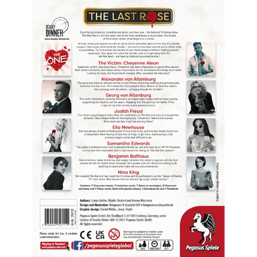 Deadly Dinner: The Last Rose