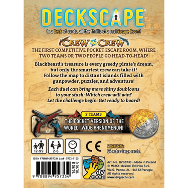 Deckscape Crew vs Crew: The Pirates' Island