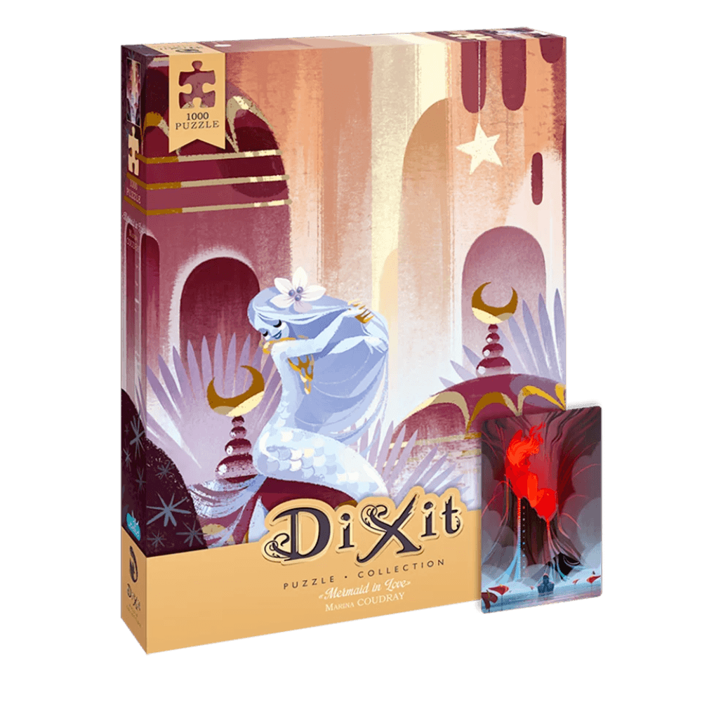 Dixit Jigsaw Puzzle: Mermaid in Love (1000 Pieces)