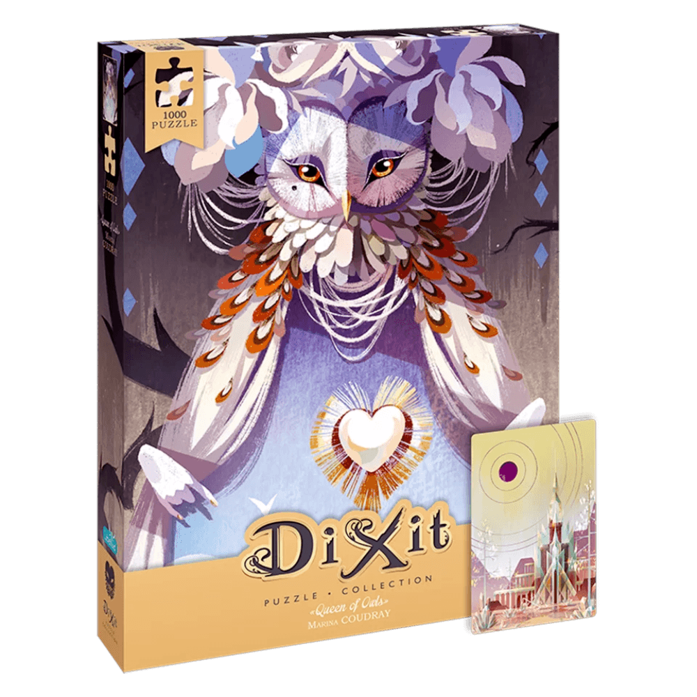 Dixit Jigsaw Puzzle: Queen of Owls (1000 Pieces)
