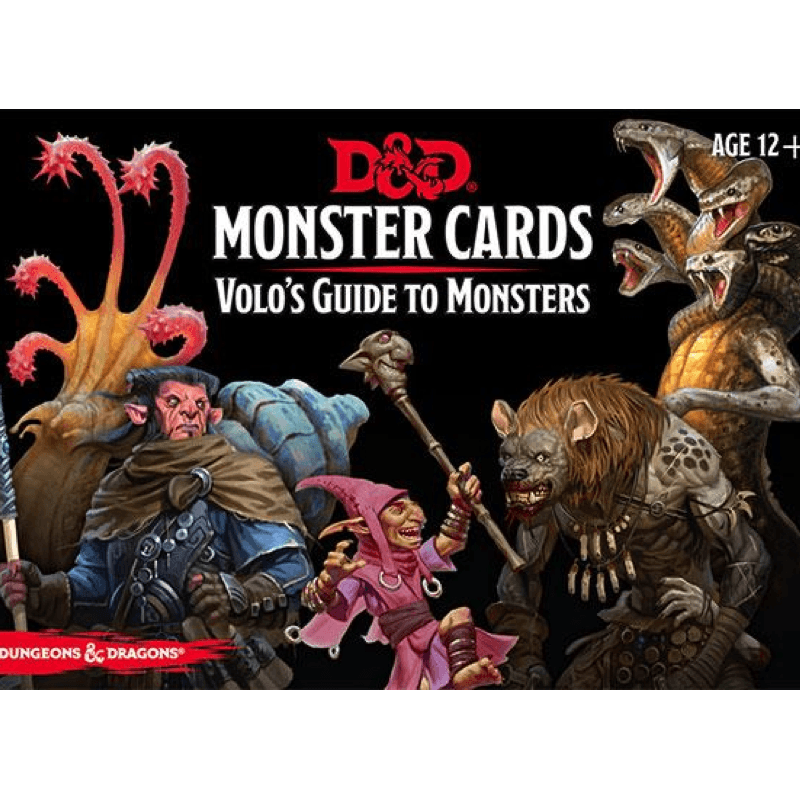 Dungeons & Dragons (5th Edition): Monster Cards - Volo's Guide to Monsters