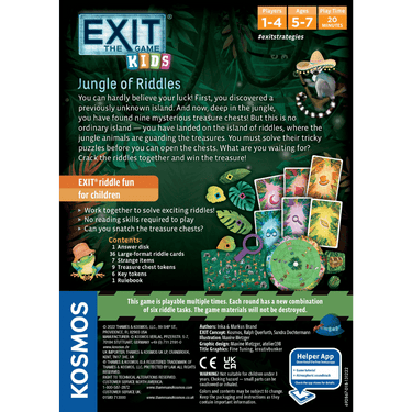 EXIT KIDS: Jungle of Riddles - Thirsty Meeples