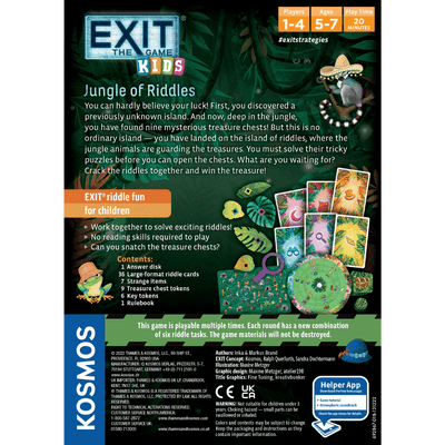 EXIT KIDS: Jungle of Riddles