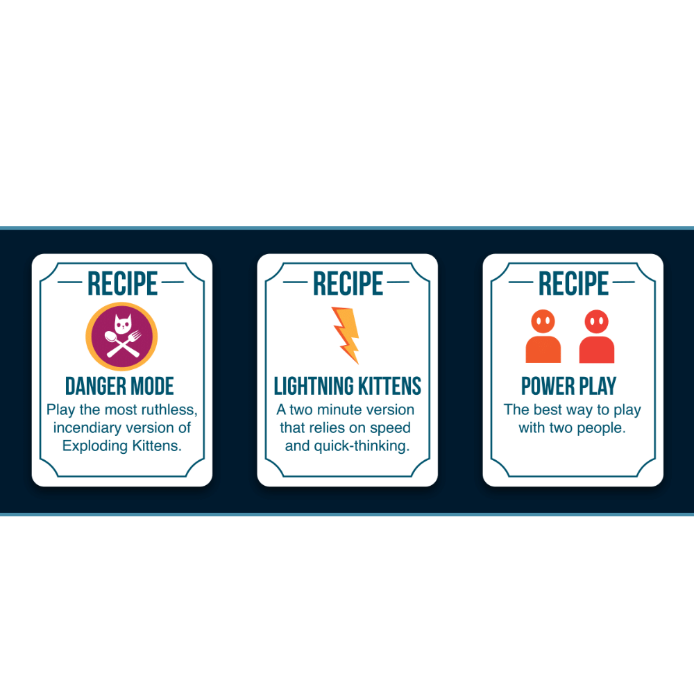 Exploding Kittens Recipe Cards Exploding Kittens: Recipes For Disaster – A Card Game – Thirsty Meeples