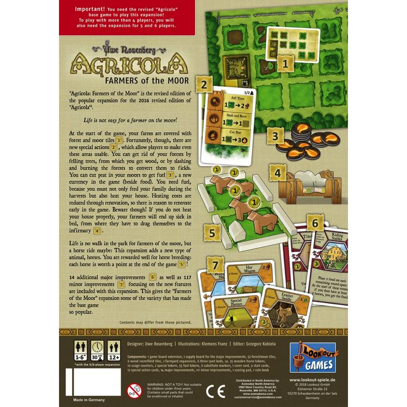 Agricola: Farmers of the Moor - Thirsty Meeples