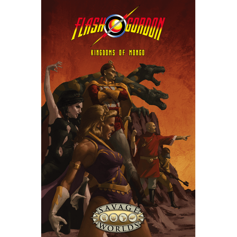 Flash Gordon RPG: Kingdoms of Mongo (Hardcover)