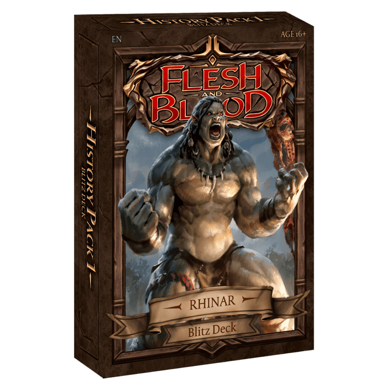 Flesh And Blood TCG: History Pack 1 Blitz Deck (Rhinar)