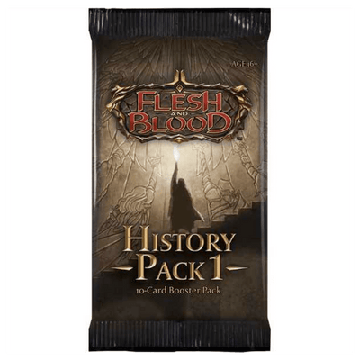 Flesh And Blood TCG: History Pack 1 Booster Pack