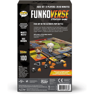Funkoverse Strategy Game: Back to the Future 100