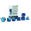 Gemini Polyhedral Blue-Blue/light blue Luminary 7-Die Set